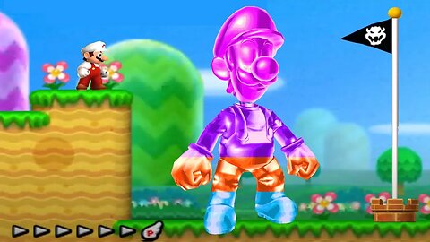 New Super Mario Bros. 2 - Flower World - Complete Walkthrough (100%)