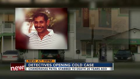 New Port Richey cold case reopened after 20 years
