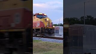 Florida East Coast Railway FEC-107 at Daytona Beach Golf Club May 17 2023 #railfanrob #fec107