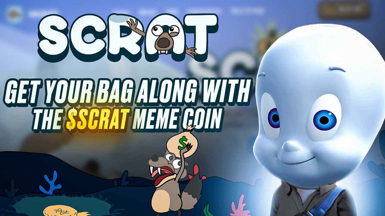 Meet $SCRAT! Whales, this is your catch! 🔥🚀