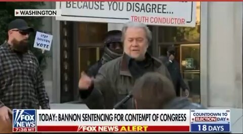 BANNON: Their Judgement Day is on 8 November