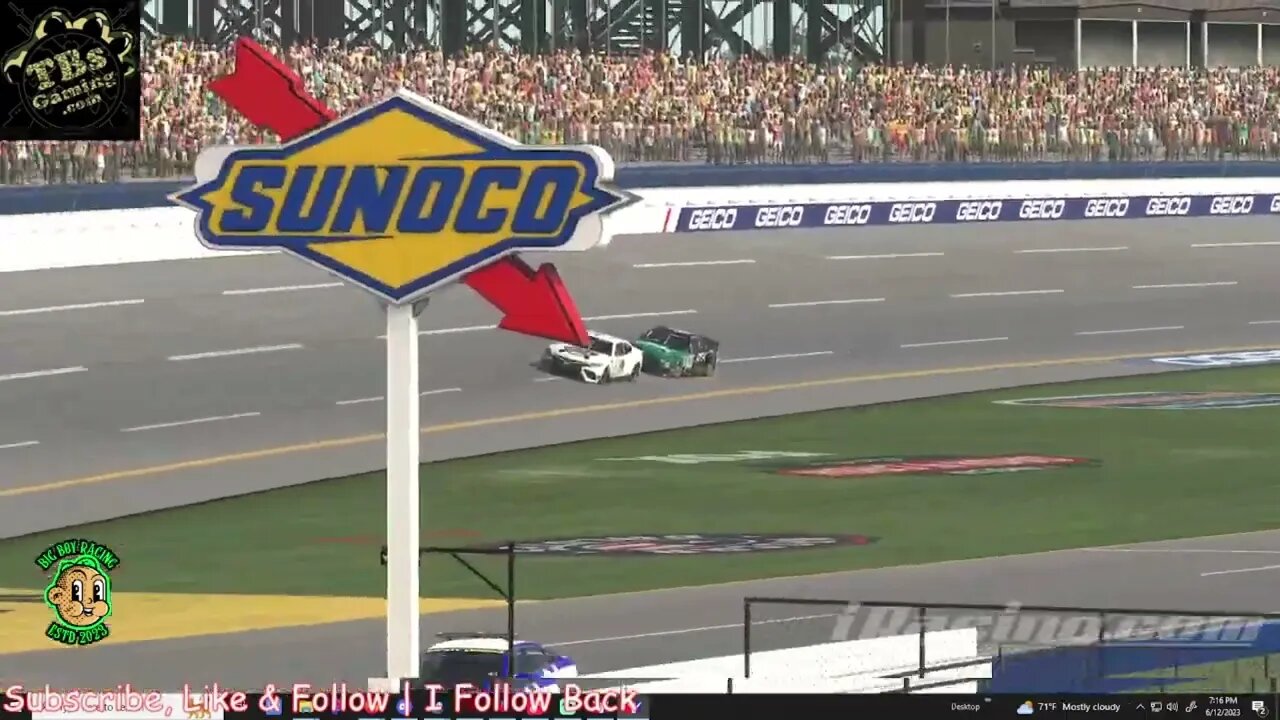 !st Place at Dega #iracing