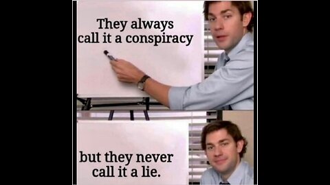 nah, it's just conspiracy