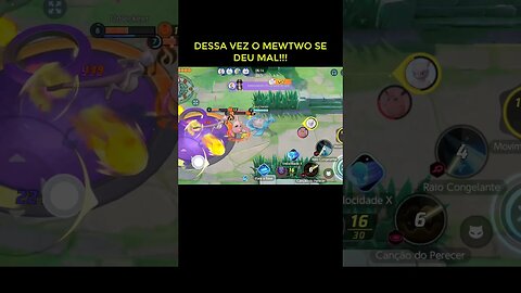 DESSA VEZ O MEWTWO SE DEU MAL 🤣🤣POKÉMON UNITE #shorts #burucharizard