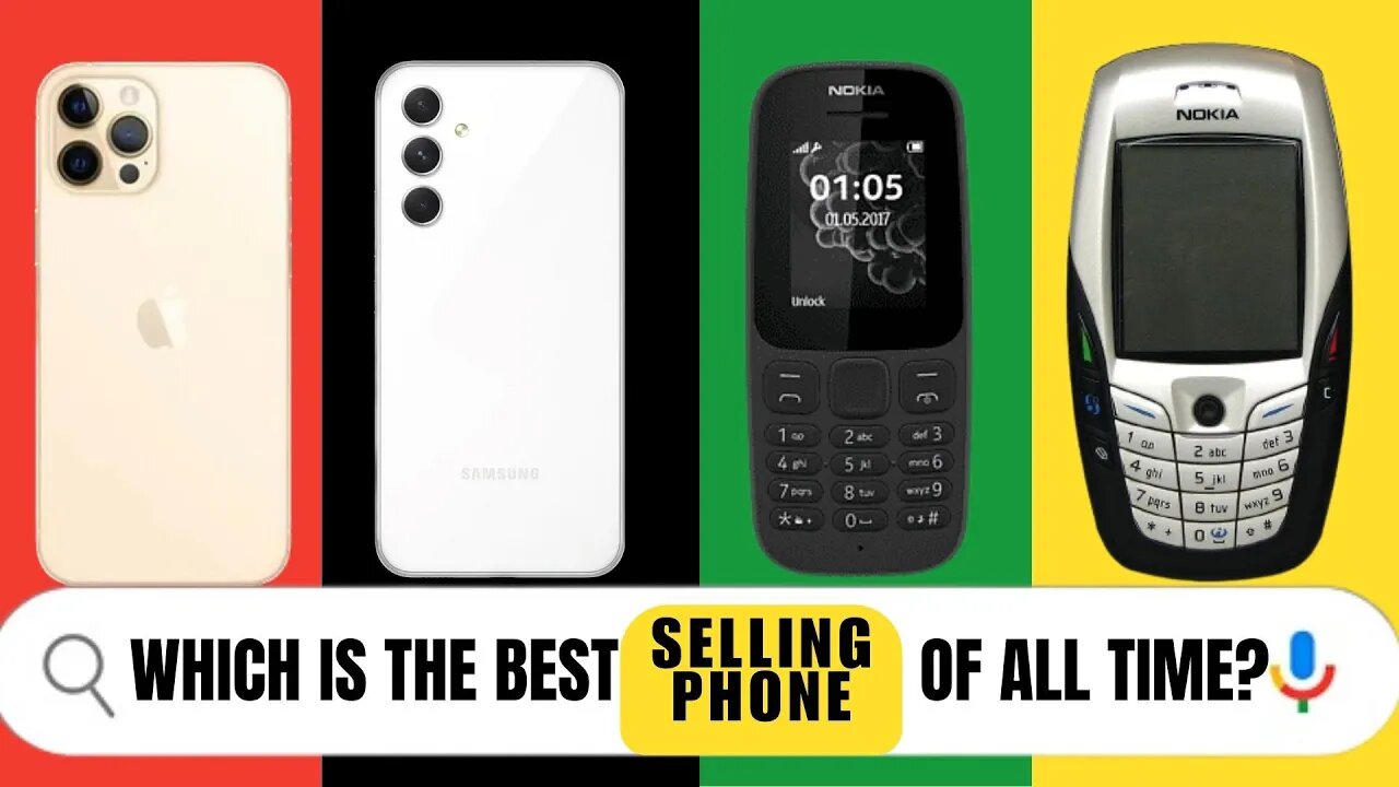 best selling mobile phones of all time