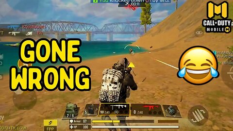 RUSH GONE WRONG 😂 | Call Of Duty Mobile