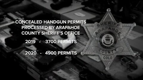 Arapahoe County Sheriff's Office experiencing growing demand for concealed handgun permits