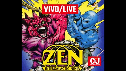LIVE | Bora salvar o mundo da poluição em "Zen: O Ninja Intergaláctico" para nintendinho 8 bits!