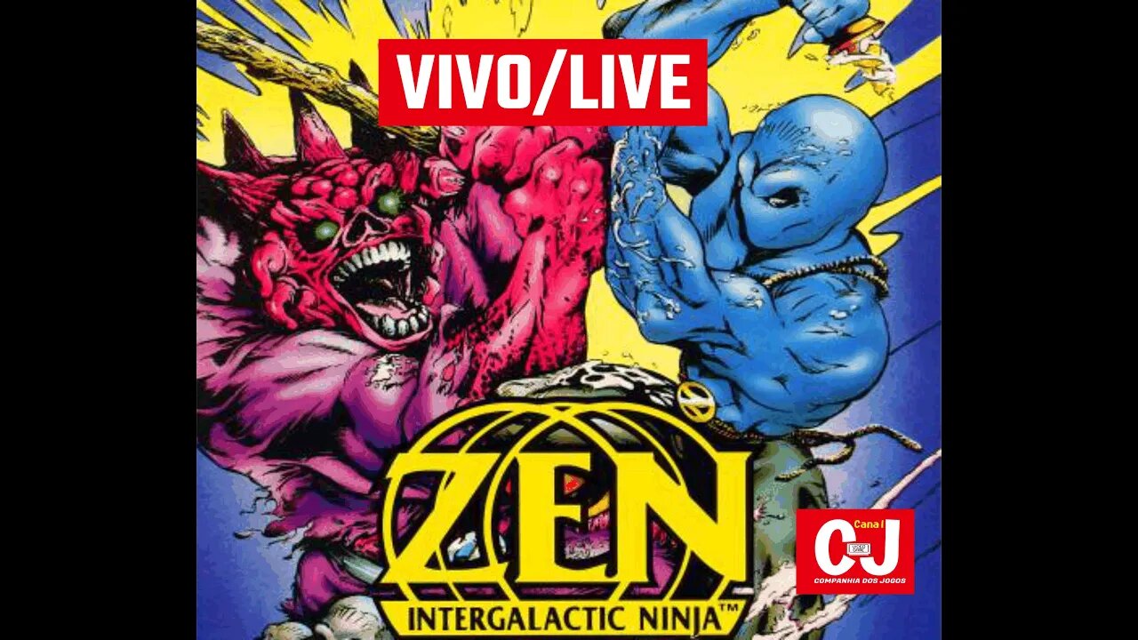 LIVE | Bora salvar o mundo da poluição em "Zen: O Ninja Intergaláctico" para nintendinho 8 bits!
