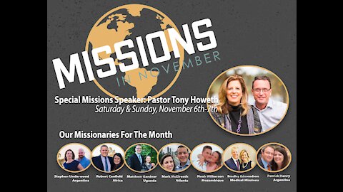 November 7th 2021 Evening Missions Service - Lighthouse Baptist Church of Jackson GA.