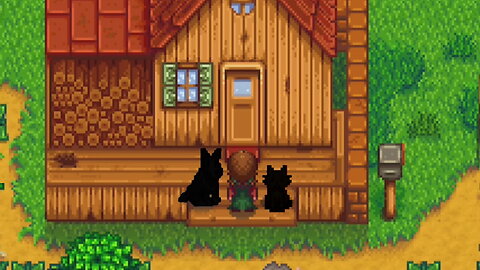 Stardew Valley - Pet Cutscene - All Choices