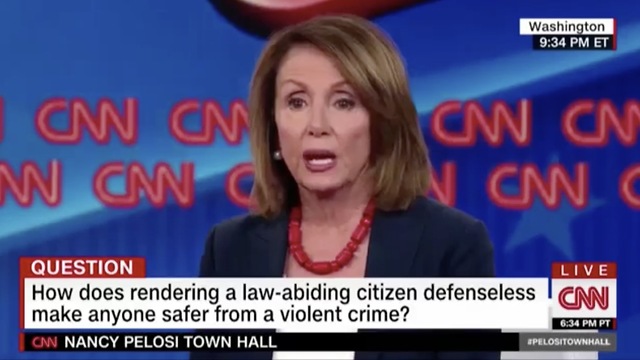 Pelosi: Nobody Is Trying To Take Your Guns Away