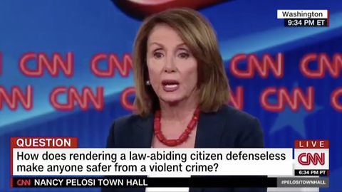 Pelosi: Nobody Is Trying To Take Your Guns Away