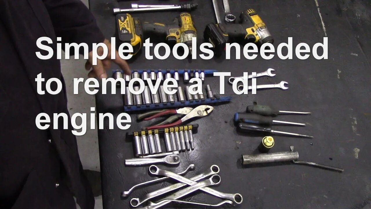 Tools needed for 300Tdi engine removal