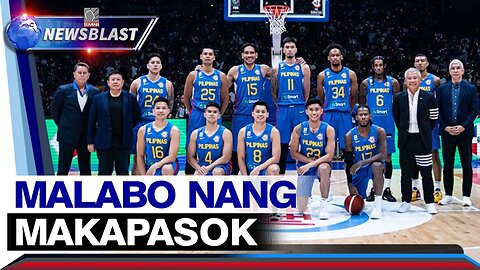 Gilas Pilipinas, malabo nang makapasok sa 2024 Paris Olympics