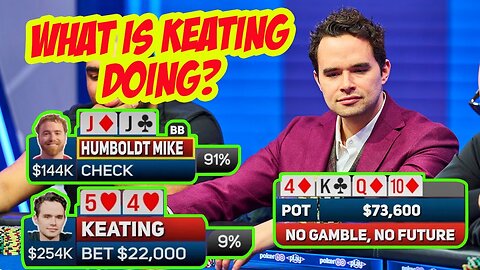 Alan Keating Gets in Trouble in Big Cash Game!| RN ✅