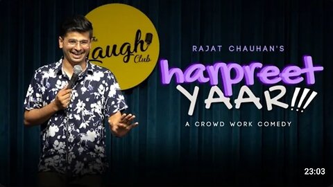 Harpreet yaar! Audience interaction -Stand up comedy