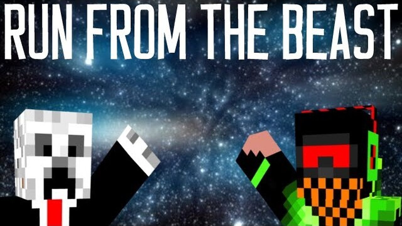 RUN FROM THE BEAST! Minecraft Mini-Game w/Vellorex