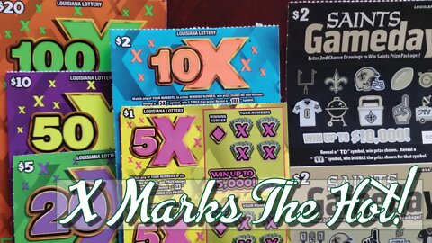 🌡️X Marks the Hot 🌡️ | Buy-U Scratchers | Louisiana Lottery