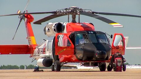 Coast Guard MH-60 Flight to the BP Oil Spill Source