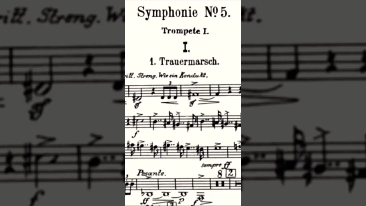 [TRUMPET EXCERPTS] Symphony No.5 (Gustav Mahler) - by Heinz Karl Schwebel (HQ Sound Reference)