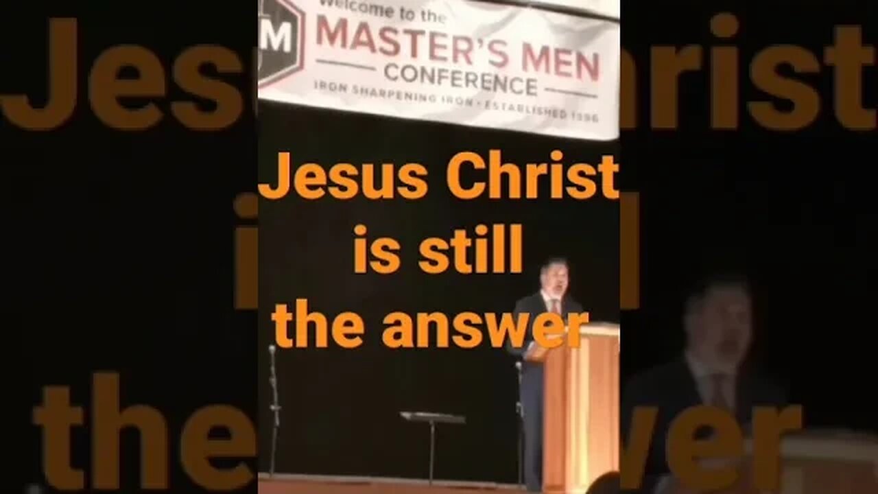 Incredible Friday night at the 28th Master's Men conference.