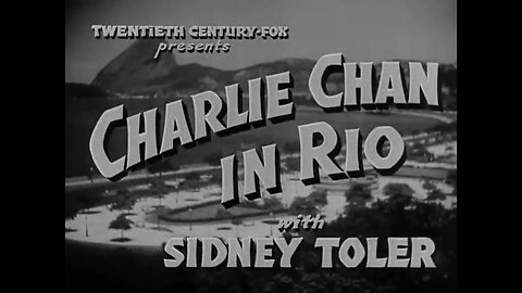 Charlie Chan in Rio (1941) starring Sidney Toler