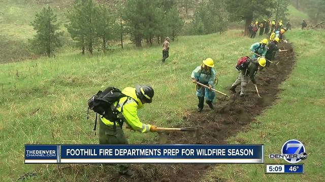 Colorado fire departments prepare for what could be a severe wildfire season