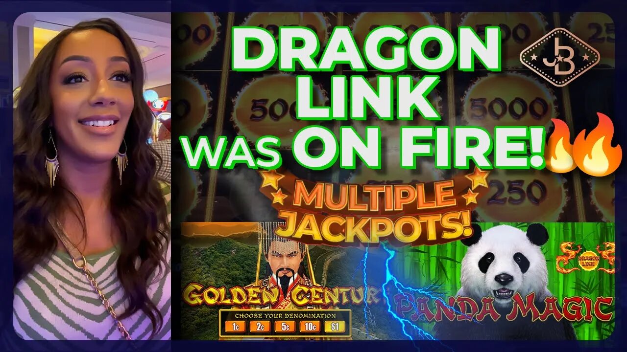 These Dragon Link Slots were on Fire 🔥 Multiple Slot Bonus Games and Jackpots! ⭐️