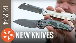 There’s a SPY Amongst Us! - New Knives December 12th, 2024 at KnifeCenter