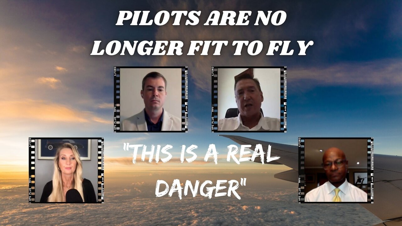 "This Is a Real Danger" - Pilots Are Becoming Incapable of Flying After C19 Shots