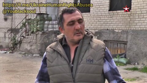 A resident of Muratovo village in the LPR told how Aidar militants put him in a pit and tortured him