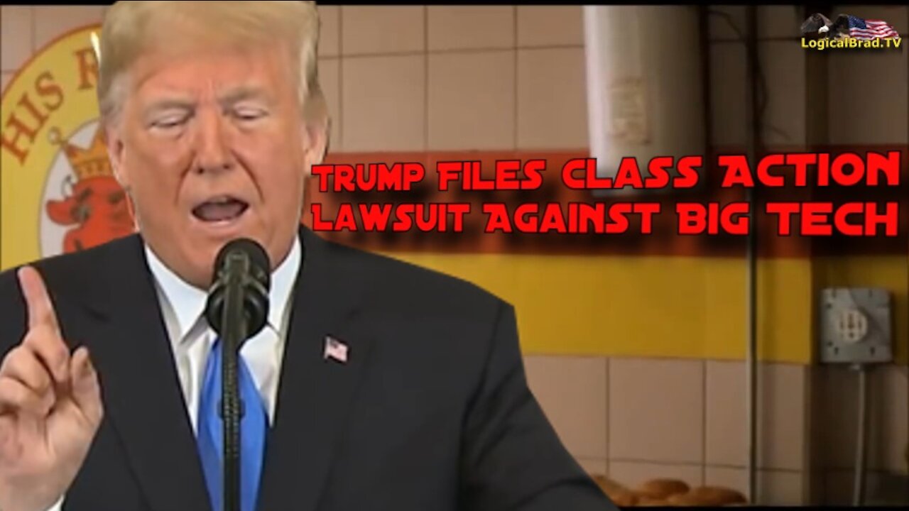 Trump Files Lawsuit Against Big Tech