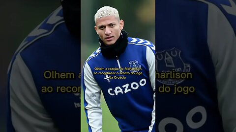 olhem o olhar do Richarlyson ao reconhecer o árbitro #shorts#shortsviral #richarlison