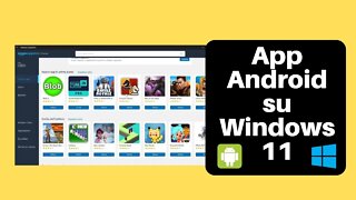 App Android su Windows 11