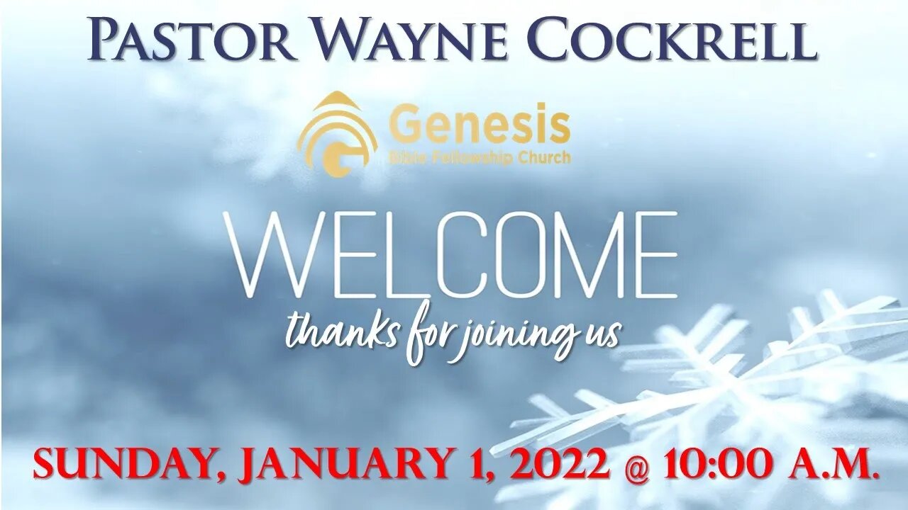 Down But Never Without Desire - New Year's Day - GBFC's Live Stream Service 1.1.2023