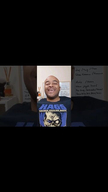 ASMR SHAVE Creature Lives by HAGS GREAT SHAVE💈🔊🪒🧼🎞️👌🏾💈#asmr #shavingproducts #mansgrooming #wetshave