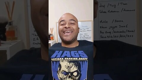 ASMR SHAVE Creature Lives by HAGS GREAT SHAVE💈🔊🪒🧼🎞️👌🏾💈#asmr #shavingproducts #mansgrooming #wetshave