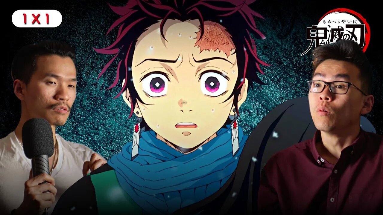 Our First Time Reacting to Demon Slayer's Gut-Wrenching First Episode