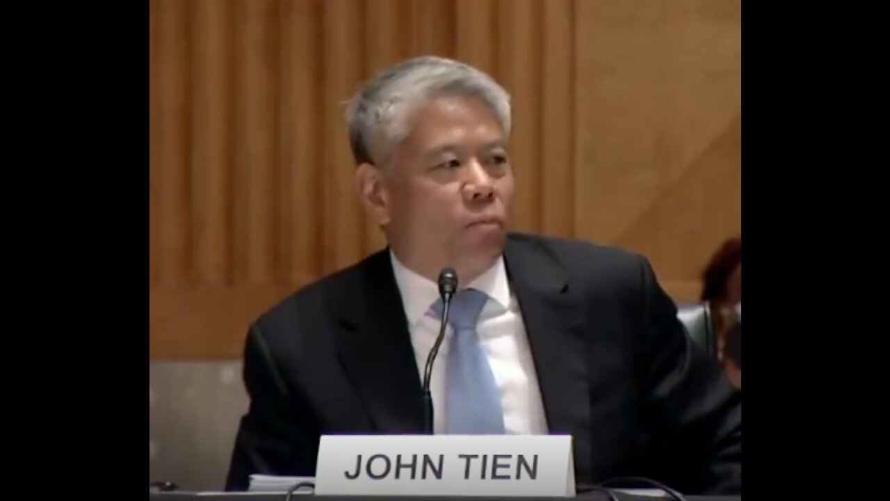 John Tien won't say whether he thinks illegal entry unto the US should remain a crime.-1715