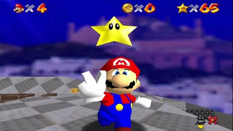 Super Mario 64 star 65