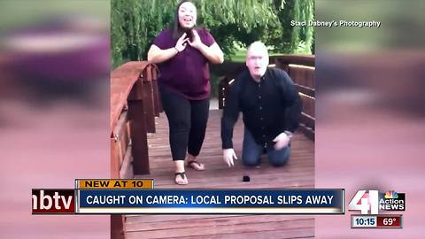 KC couple loses engagement ring during proposal