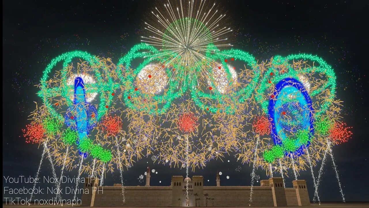 Lost Ark OST - Astalgia of Phantasm Fireworks Display Created on FWSim