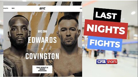 UFC 296 Recap | Edwards Easily Defeats Covington | Strickland Brawl & Trash Talk 
