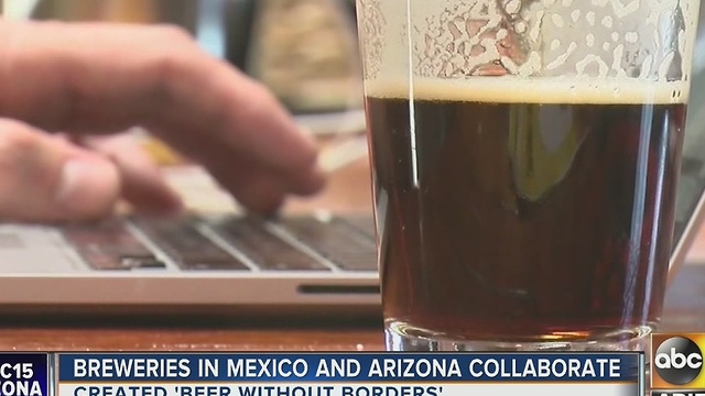 Breweries in Mexico, Arizona collaborate