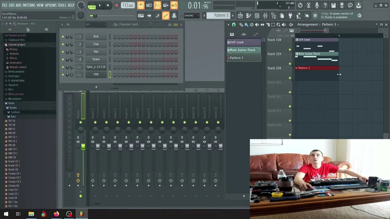 Day #15 - Making music live everyday for a year - Music and Conversation Podcast, come chat!