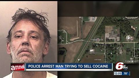 Police: Camby man arrested in Johnson County after cocaine found in truck