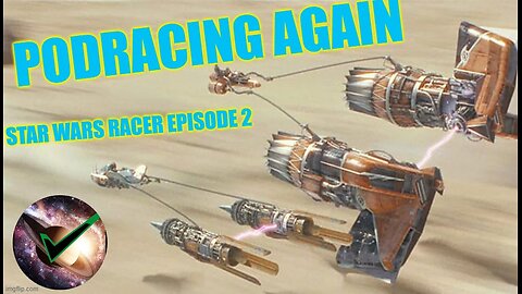 Accidently ending the prequel Trilogy multiple times in Star Wars Racer [Star Wars racer episode 2]