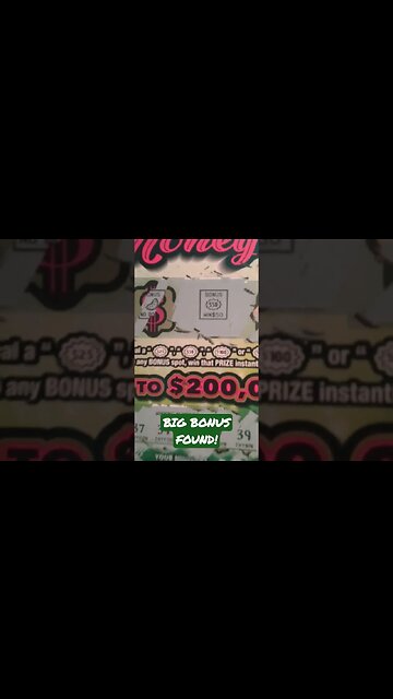 BIG BONUS FOUND | Buy-U Scratchers | Louisiana Lottery