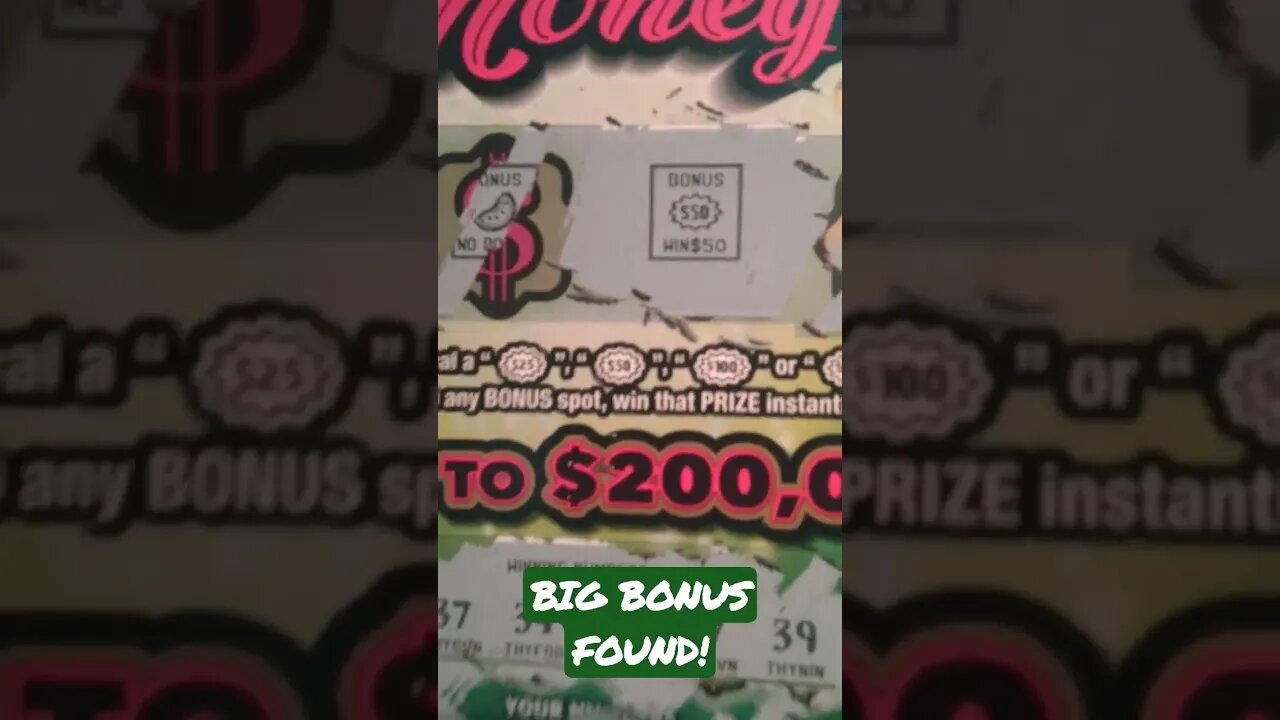 BIG BONUS FOUND | Buy-U Scratchers | Louisiana Lottery